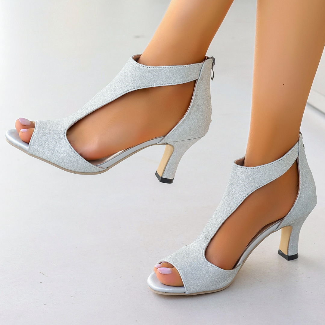 Crystal™ |  Orthopädische Leder Heels