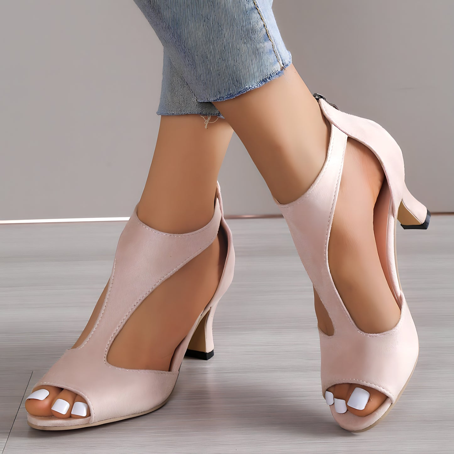 Crystal™ |  Orthopädische Leder Heels